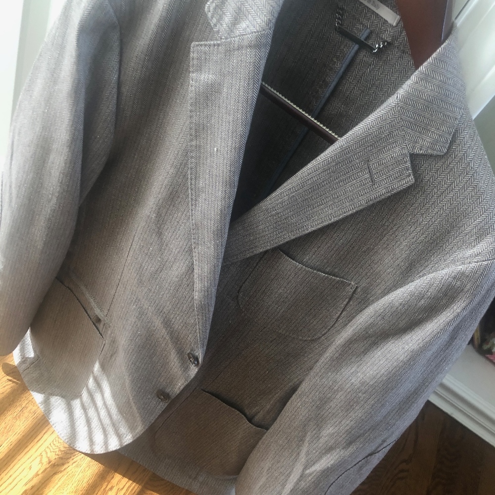 Light Brown Jacket with Dark brown threading